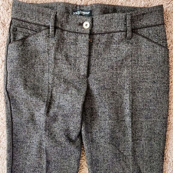 Dolce&Gabbana wool blend wide leg trousers size It38 - Picture 3 of 7